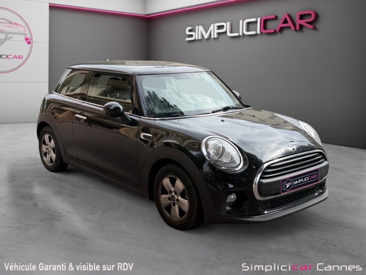 Mini hatch 3 portes f56 one d 95 ch pack mini business occasion cannes (06) simplicicar simplicibike france