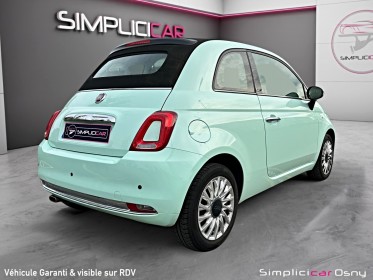 Fiat 500c serie 6 1.2 69 ch eco pack lounge occasion osny simplicicar simplicibike france