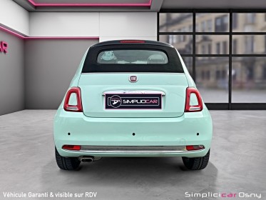 Fiat 500c serie 6 1.2 69 ch eco pack lounge occasion osny simplicicar simplicibike france