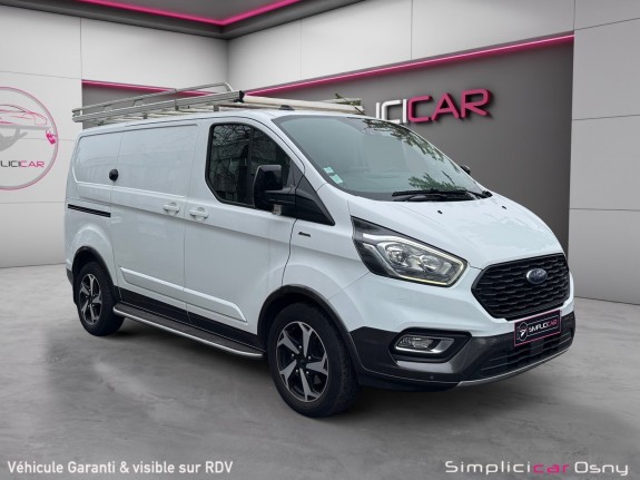 Ford transit custom fourgon 300 l1h1 2.0 ecoblue 170 bva active / suivi ford / sièges chauffants électrique occasion osny...
