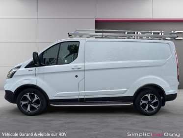 Ford transit custom fourgon 300 l1h1 2.0 ecoblue 170 bva active / suivi ford / sièges chauffants électrique occasion osny...