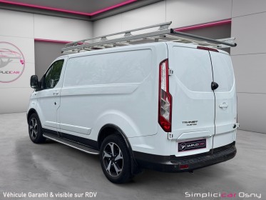 Ford transit custom fourgon 300 l1h1 2.0 ecoblue 170 bva active / suivi ford / sièges chauffants électrique occasion osny...