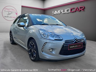 Citroen ds3 hdi 90 fap airdream so chic - distribution neuve - garantie 12 mois - occasion simplicicar orgeval  simplicicar...