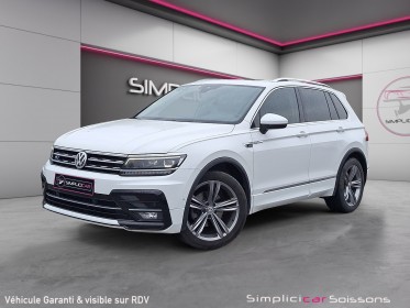 Volkswagen tiguan 2.0 tdi 150 dsg7 carat pack r-line - suivi/park assist/carplay/to - garantie 12 mois occasion simplicicar...