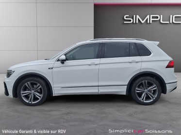 Volkswagen tiguan 2.0 tdi 150 dsg7 carat pack r-line - suivi/park assist/carplay/to - garantie 12 mois occasion simplicicar...