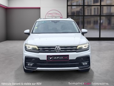 Volkswagen tiguan 2.0 tdi 150 dsg7 carat pack r-line - suivi/park assist/carplay/to - garantie 12 mois occasion simplicicar...