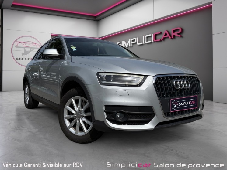 Audi q3 q3 2.0 tdi 140 ch ambition luxe - bluetooth - régulateur - radar ar - garantie occasion simplicicar salon de...