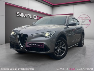 Alfa romeo stelvio 2.0t 200 ch q4 at8 super  sièges électriques  carplay  garantie 12 mois occasion simplicicar lyon nord...