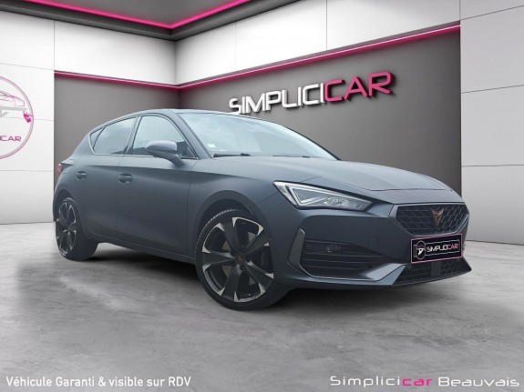 Cupra leon 1.4 e-hybrid 245 ch dsg6 vz - toit ouvrant - sieges chauffants - carplay occasion parc voitures beauvais...