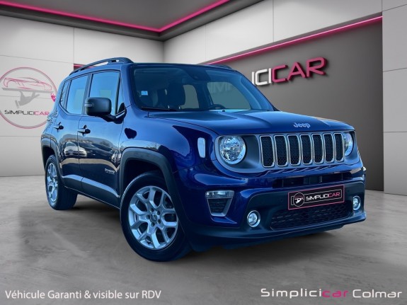 Jeep renegade 1.6 multijet 130 ch bvm6 limited edition sièges chauffants park assit feux auto bluetooth garantie 12 mois...