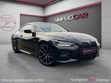 Bmw serie 4 coupe g22 430d xdrive 286 ch bva8 m sport to caméra de recul affichage tête haute garantie 12 mois occasion...