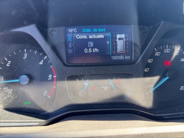 Ford transit custom fourgon 330 l1h1 2.2 tdci 155 - suivi à jour - caméra de recul - gps - pas de tva occasion simplicicar...