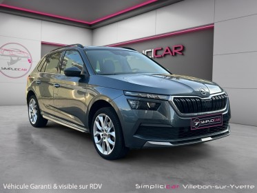 Skoda kamiq 1.0 tsi 116 ch dsg7 style carplay 1ere main toit pano garantie 12 mois occasion simplicicar villebon-sur-yvette...