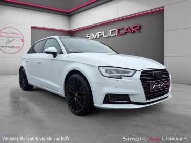 Audi a3 sportback 35 tdi 150 s tronic 7 design luxe garantie 12 mois occasion simplicicar limoges  simplicicar simplicibike...