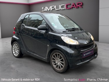 Smart fortwo toit panoramique sièges chauffant écran tactile occasion paris 17ème (75)(porte maillot) simplicicar...