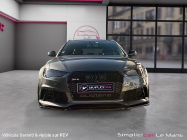 Audi rs6 avant performance v8 4.0 tfsi quattro toit ouvrant pack carbon admission eventuri ligne milltek sans malus occasion...