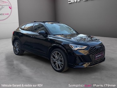 Audi q3 sportback 45 tfsie  245 ch s tronic 6 s line toit ouvrant carplay camera de recul virtual cockpit entretien audi......