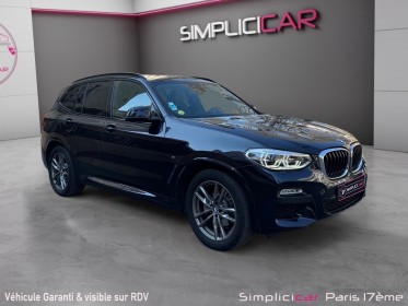 Bmw x3 g01 xdrive20d 190ch bva8 m sport camera de recul attelage electrique garantie 12 mois occasion paris 17ème (75)(porte...