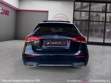 Mercedes classe a 180 7g-dct amg line full options -toit ouvrant -intérieur cuir - sièges chauffants électriques occasion...