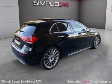 Mercedes classe a 180 7g-dct amg line full options -toit ouvrant -intérieur cuir - sièges chauffants électriques occasion...