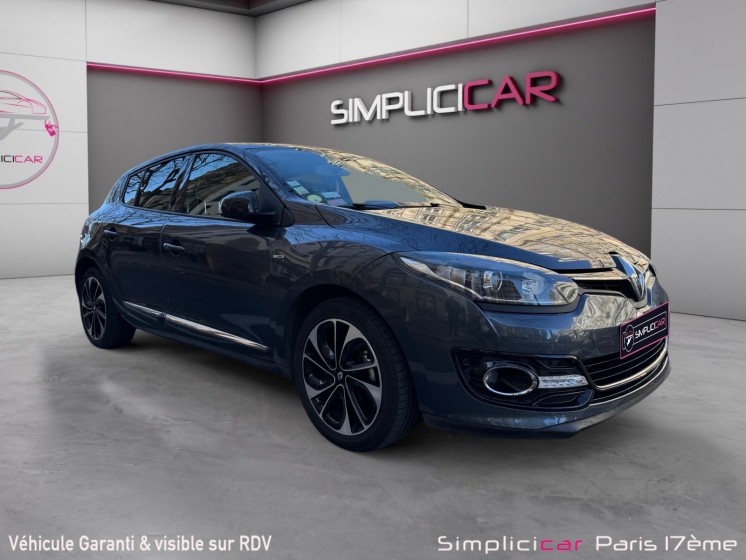 Renault megane iii berline dci 130 fap energy eco2 bose embrayage neuf entretien a jour garantie 12 mois occasion paris...