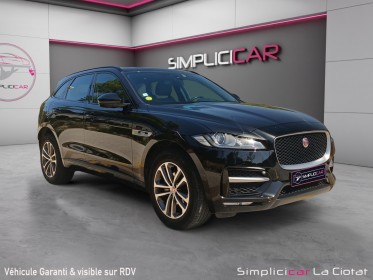Jaguar f-pace 2.0 d - 180 ch  2wd bva8 r-sport garantie 12 occasion simplicicar la ciotat simplicicar simplicibike france