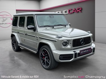 Mercedes classe g g 63 amg - toit ouvrant - carplay - g manufactur - burmester - pack carbon intérieur - pack black ii...