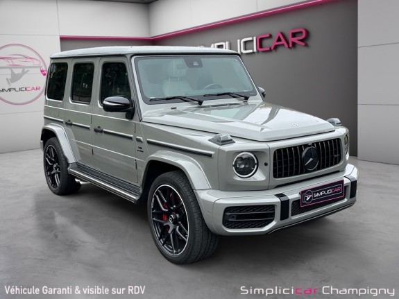 Mercedes classe g g 63 amg - toit ouvrant - carplay - g manufactur - burmester - pack carbon intérieur - pack black ii...