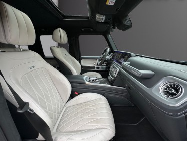 Mercedes classe g g 63 amg - toit ouvrant - carplay - g manufactur - burmester - pack carbon intérieur - pack black ii...