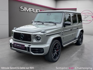 Mercedes classe g g 63 amg - toit ouvrant - carplay - g manufactur - burmester - pack carbon intérieur - pack black ii...