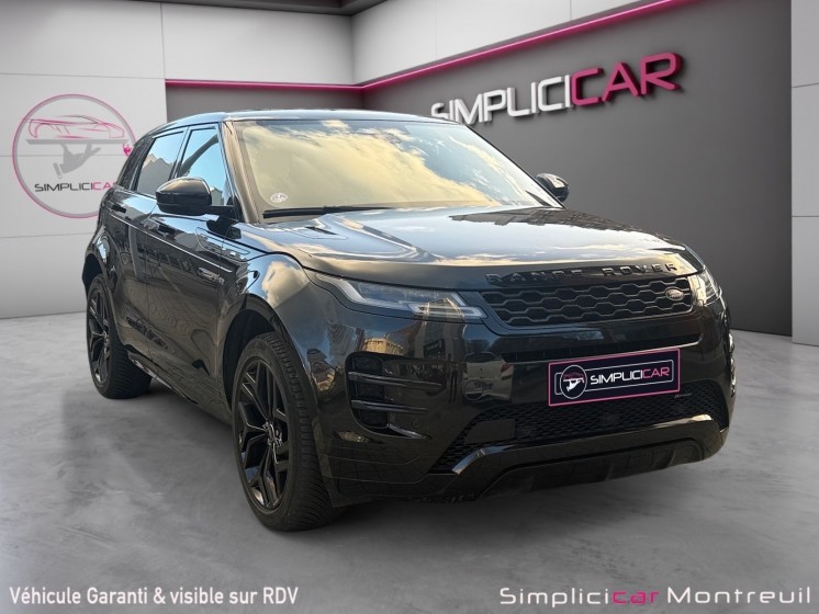 Land rover range rover evoque d200 mhev awd bva9 r dynamic se toit ouvrant entretiens constructeur garantie 12 mois occasion...