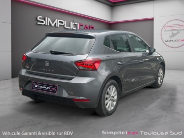 Seat ibiza 1.0 75 ch s/s bvm5 style radar avant arrière garantie 12 mois occasion simplicicar toulouse sud simplicicar...
