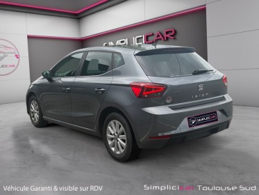 Seat ibiza 1.0 75 ch s/s bvm5 style radar avant arrière garantie 12 mois occasion simplicicar toulouse sud simplicicar...