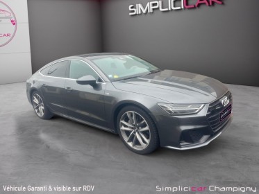 Audi a7 sportback 50 tdi 286 tiptronic 8 quattro s line faible kilometrage- suivi audi -cuir-virtual cockpit-toit ouvrant...