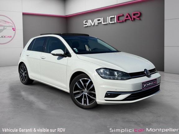 Volkswagen golf 1.4 tsi 125ch first edition toit ouvrant carplay caméra de recul occasion montpellier (34) simplicicar...