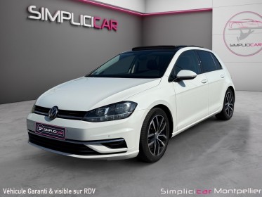 Volkswagen golf 1.4 tsi 125ch first edition toit ouvrant carplay caméra de recul occasion montpellier (34) simplicicar...