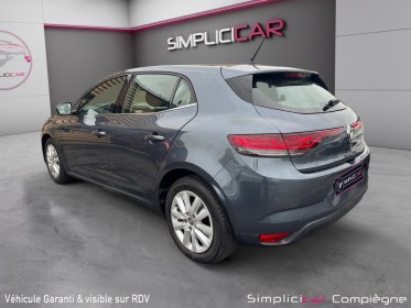 Renault megane iv berline blue dci 115 zen - faible km - radar de recul - rég/lim de vitesse occasion simplicicar compiegne...