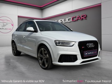 Audi rs q3 2.5 tfsi 310 ch quattro s tronic 7 occasion simplicicar toulouse nord simplicicar simplicibike france