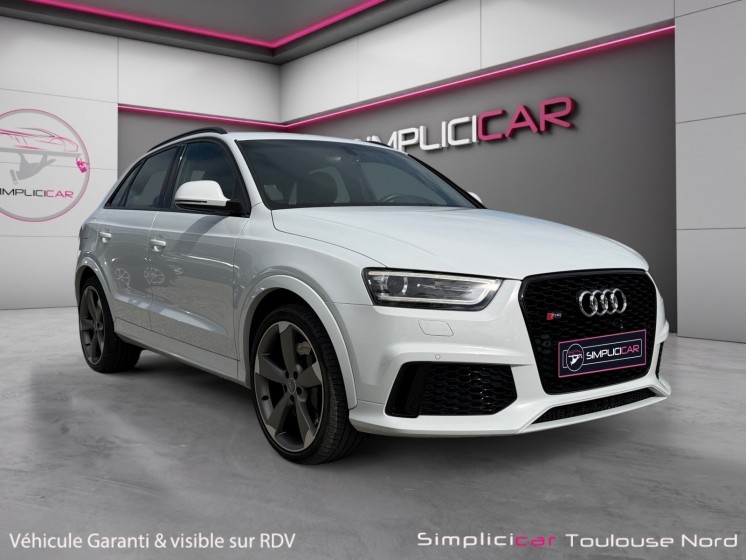 Audi rs q3 2.5 tfsi 310 ch quattro s tronic 7 occasion simplicicar toulouse nord simplicicar simplicibike france