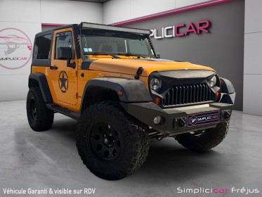 Jeep wrangler 2.8 crd 200 sahara edition mountain kit suspension tjm xgs av ar barre led pare-brise support pare buffle av...