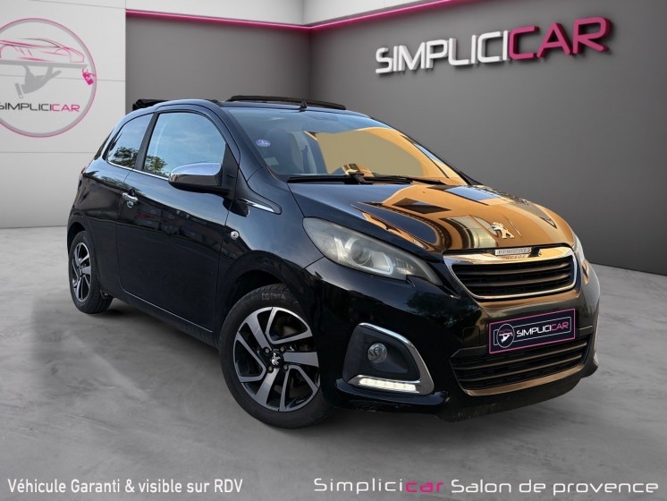 Peugeot 108 1.2 vti 82ch bvm5 adml allure top! / camÉra / toit ouvrant / climatisation occasion simplicicar salon de...