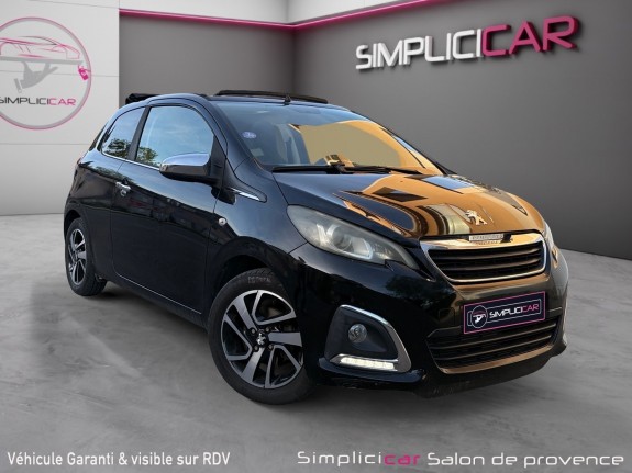 Peugeot 108 1.2 vti 82ch bvm5 adml allure top! / camÉra / toit ouvrant / climatisation occasion simplicicar salon de...
