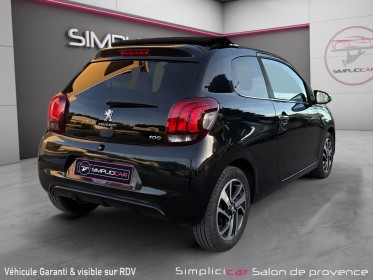 Peugeot 108 1.2 vti 82ch bvm5 adml allure top! / camÉra / toit ouvrant / climatisation occasion simplicicar salon de...