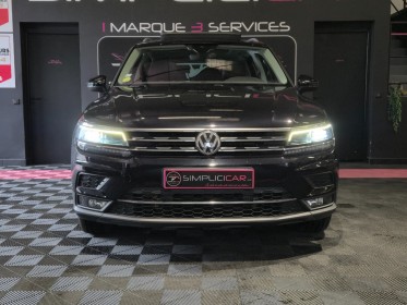 Volkswagen tiguan 2.0 tdi 190 dsg7 4motion carat exclusive - full entretien constructeur - garantie 12 mois - occasion ...