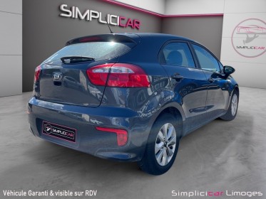 Kia rio 1.4 crdi 90 isg active occasion simplicicar limoges  simplicicar simplicibike france