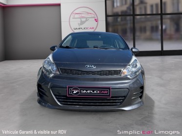Kia rio 1.4 crdi 90 isg active occasion simplicicar limoges  simplicicar simplicibike france