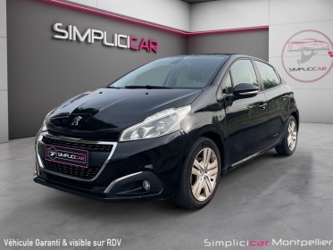 Peugeot 208 82ch ss bvm5 signature garantie 12 mois occasion montpellier (34) simplicicar simplicibike france
