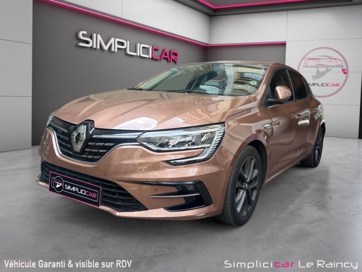 Renault megane iv berline blue dci 115 edc sl edition one carplay cuir entretiens et garantie 12 mois occasion simplicicar le...