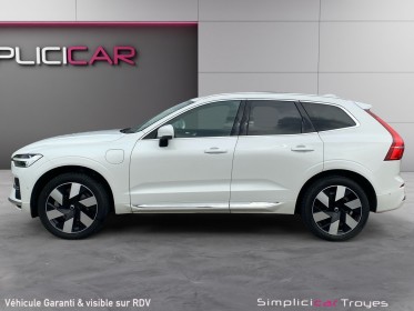 Volvo xc60 t6 recharge awd 253 ch  145 ch geartronic 8 ultimate style chrome garantie 12 mois occasion barberey simplicicar...