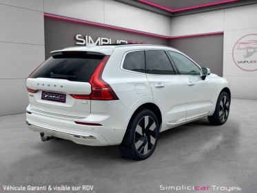 Volvo xc60 t6 recharge awd 253 ch  145 ch geartronic 8 ultimate style chrome garantie 12 mois occasion barberey simplicicar...